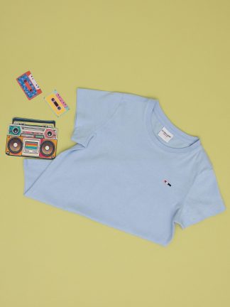 تی شرت پسرانه آبی روشن یو اس پولو