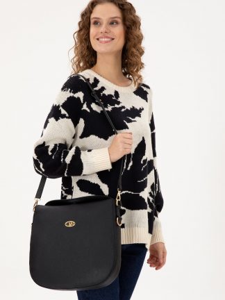 کیف زنانه مشکی یو اس پولو