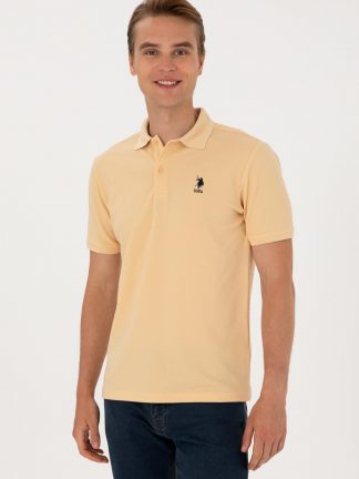 پولوشرت مردانه بژ یو اس پولو