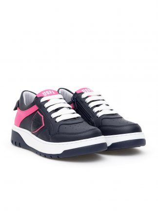 کفش کتانی و روزمره دخترانه سرمه ای یو اس پولو