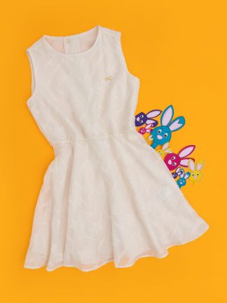 پیراهن دخترانه بژ یو اس پولو