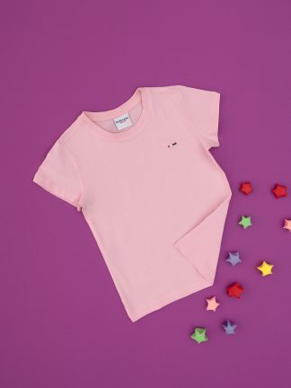 تی شرت پسرانه صورتی روشن یو اس پولو