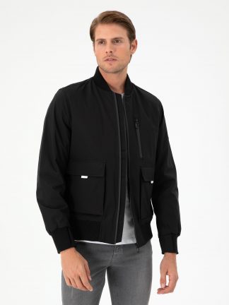 کاپشن مردانه مشکی پیرکاردین