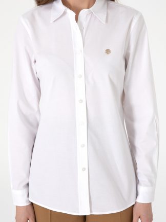 شومیز زنانه سفید پیرکاردین