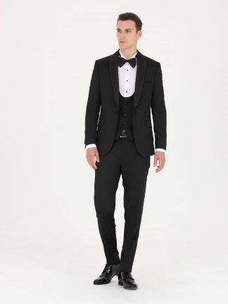 کت و شلوار مردانه مشکی پیرکاردین