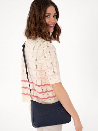 کیف زنانه سرمه ای یو اس پولو