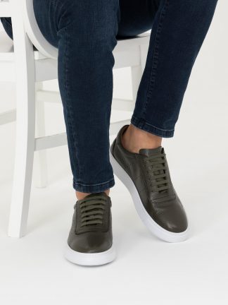 کفش روزمره مردانه خاکی روشن پیرکاردین