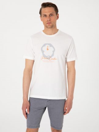 تی شرت مردانه بژ پیرکاردین