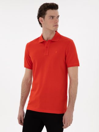 پولوشرت مردانه قرمز پیرکاردین