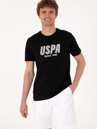 تی شرت مردانه مشکی یو اس پولو