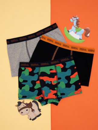 شورت پسرانه سرمه ای یو اس پولو