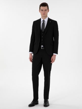 کت و شلوار مردانه مشکی پیرکاردین