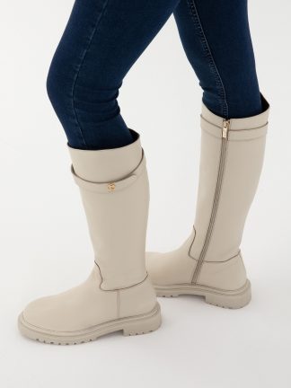 بوت و نیم بوت زنانه بژ پیرکاردین