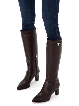 بوت و نیم بوت زنانه قهوه ای پیرکاردین