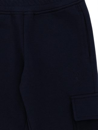 شلوار راحتی دخترانه سرمه ای یو اس پولو