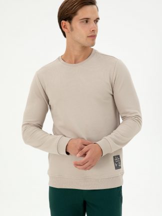 سویشرت مردانه طوسی یو اس پولو