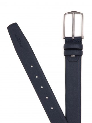 کمربند مردانه سرمه ای پیرکاردین