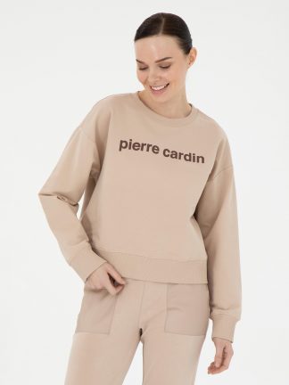 سویشرت زنانه بژ پیرکاردین