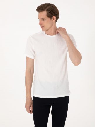 تی شرت مردانه بژ پیرکاردین