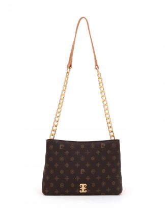 کیف دوشی زنانه قهوه ای پیرکاردین