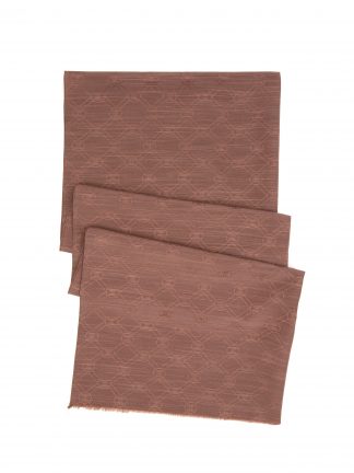 روسری و شال زنانه قهوه ای پیرکاردین