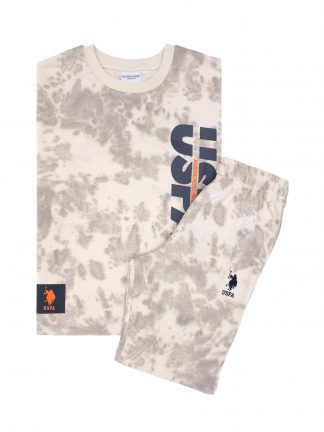 لباس خواب پسرانه بژ یو اس پولو