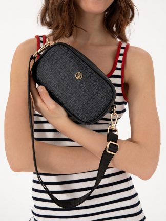 کیف زنانه مشکی یو اس پولو