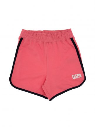 شلوارک دخترانه صورتی تیره یو اس پولو