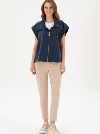 شلوار راحتی زنانه بژ یو اس پولو