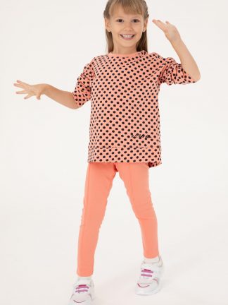 شلوار راحتی دخترانه سالمون یو اس پولو