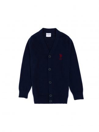 ژاکت پسرانه سرمه ای یو اس پولو