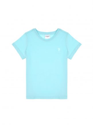 تی شرت پسرانه آبی فیروزه ای یو اس پولو
