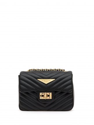 کیف دوشی زنانه مشکی پیرکاردین