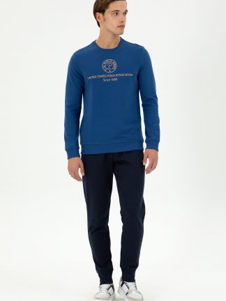 شلوار راحتی مردانه سرمه ای یو اس پولو