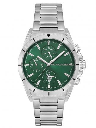 ساعت مچی مردانه خاکستری یو اس پولو