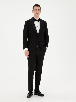 کت و شلوار مردانه مشکی پیرکاردین