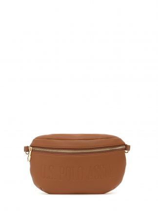 کیف کمری زنانه قهوه ای یو اس پولو