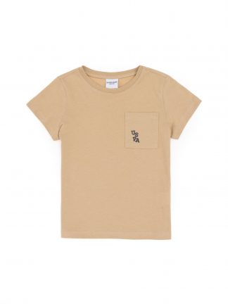 تی شرت پسرانه بژ یو اس پولو