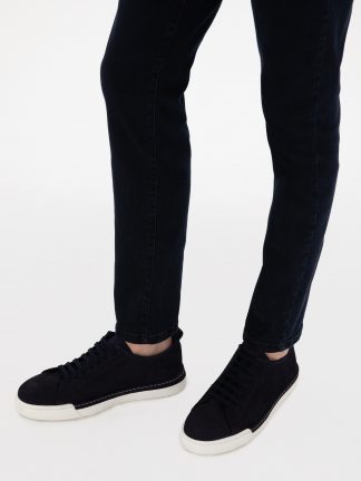 کفش روزمره مردانه سرمه ای پیرکاردین