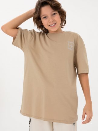 تی شرت پسرانه بژ یو اس پولو