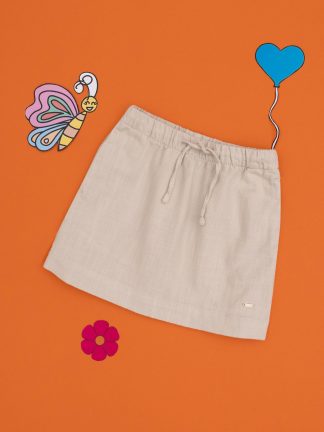 پیراهن دخترانه بژ یو اس پولو