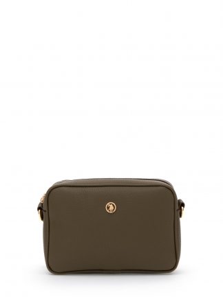 کیف دوشی زنانه خاکی روشن یو اس پولو