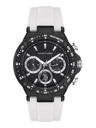 ساعت مچی مردانه سفید یو اس پولو