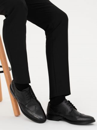 کفش رسمی مردانه مشکی پیرکاردین