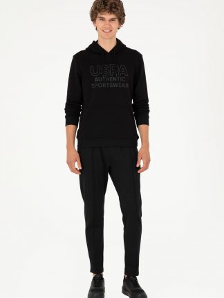 شلوار راحتی مردانه مشکی یو اس پولو