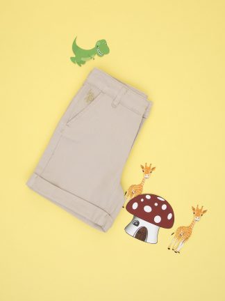 شلوارک دخترانه بژ یو اس پولو