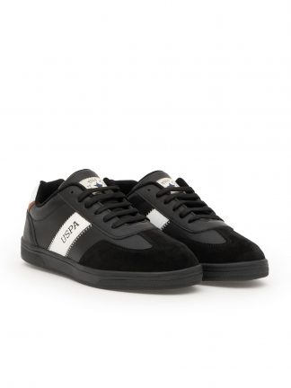 کفش کتانی و اسپرت زنانه مشکی یو اس پولو