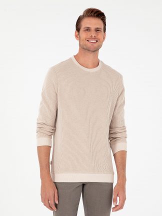 سویشرت مردانه بژ پیرکاردین