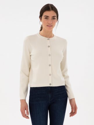 ژاکت زنانه بژ پیرکاردین