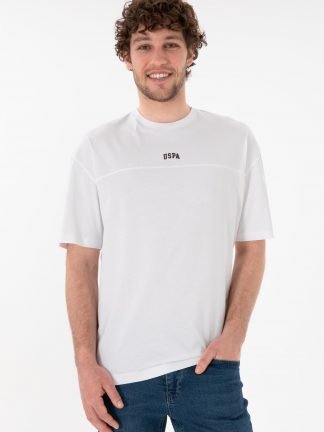 تی شرت مردانه سفید یو اس پولو